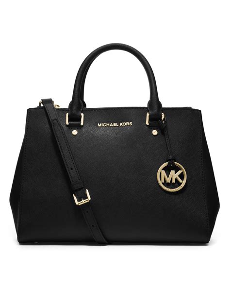 michael kors medium saffiano leather satchel|Michael Kors saffiano wallet black.